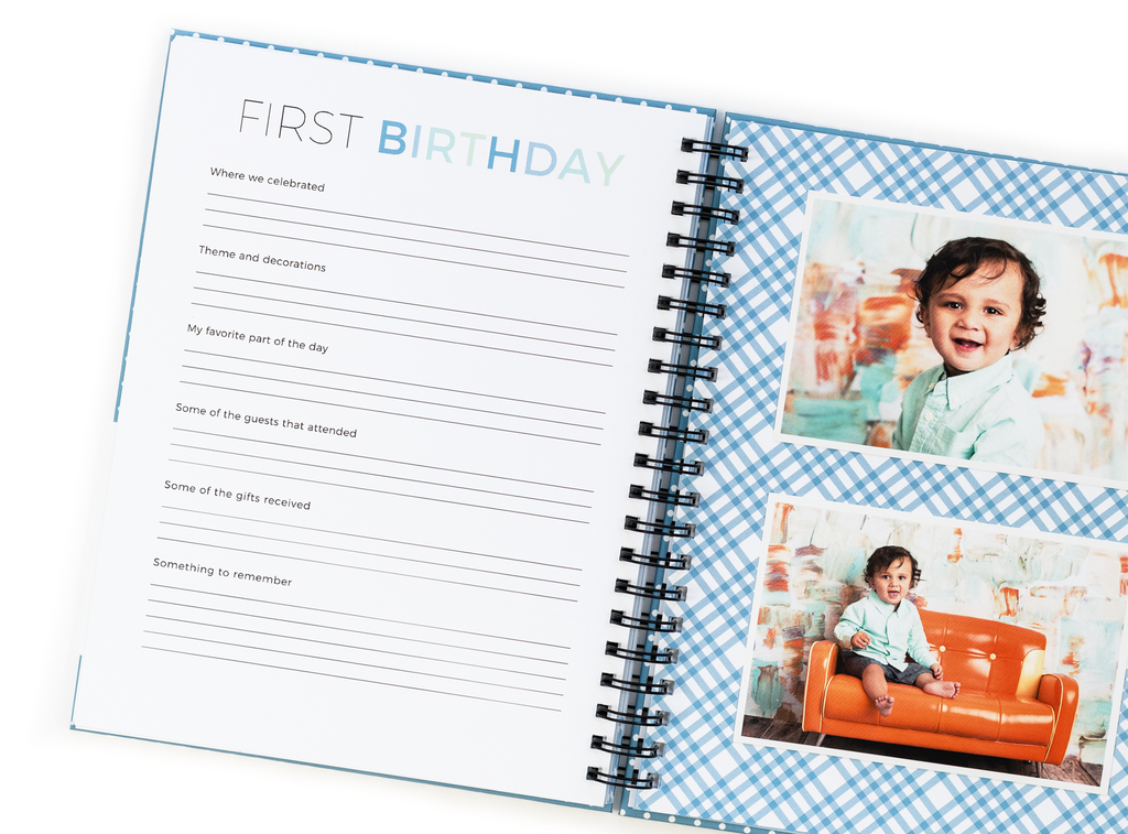 Modern Baby Book | Baby's First Year