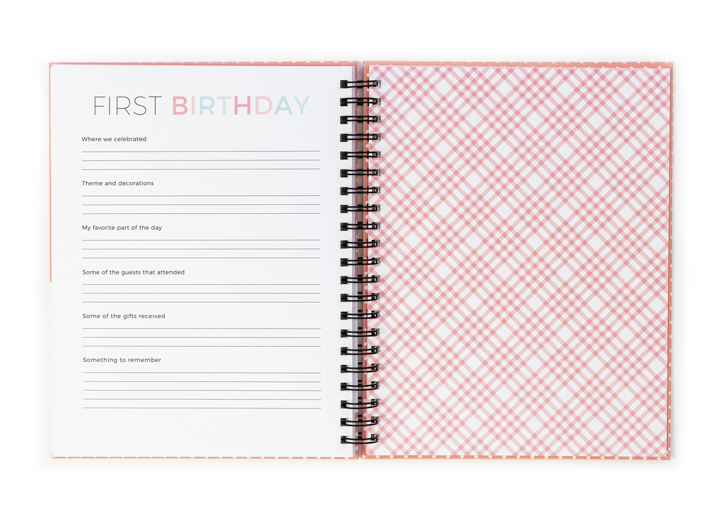 Modern Baby Book | Baby's First Year